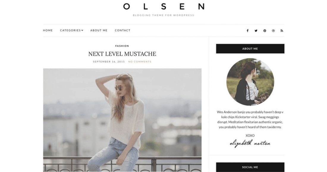 CSS Igniter Olsen-theme
