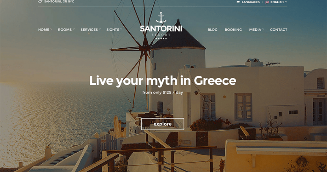 CSS Igniter Santorini-theme