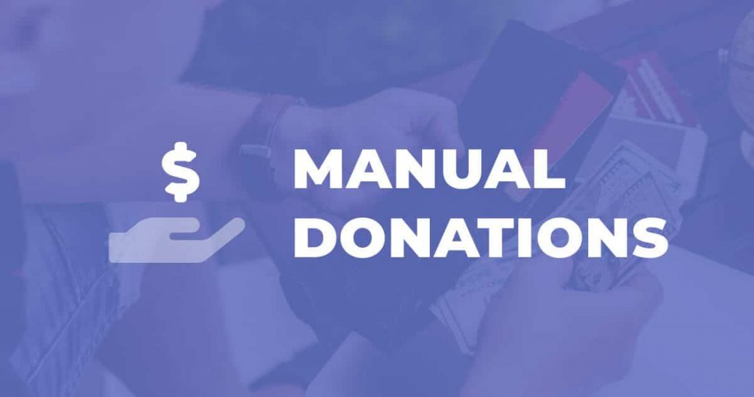 Manual-Donations