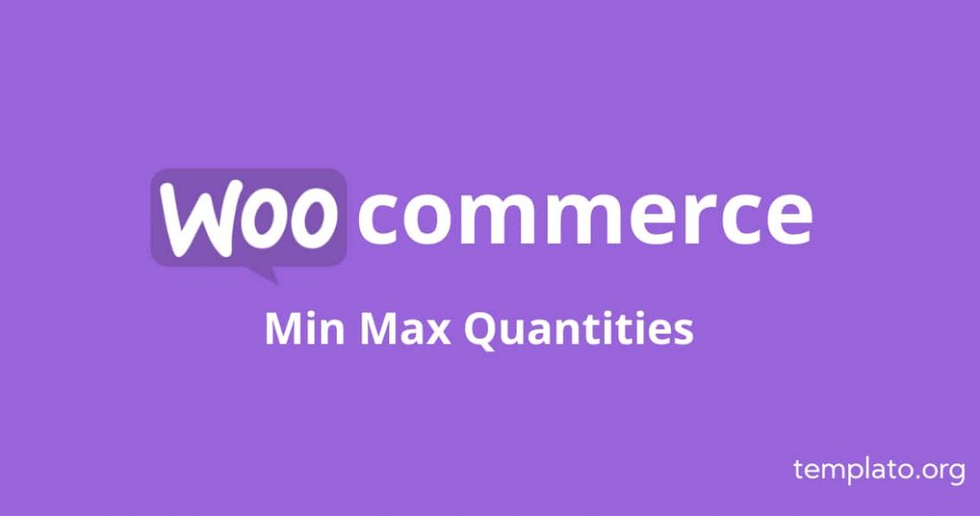 Min Max Quantities for Woocommerce