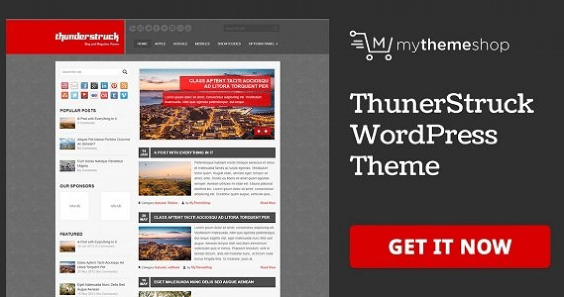 MyThemeShop Thunderstruck-theme