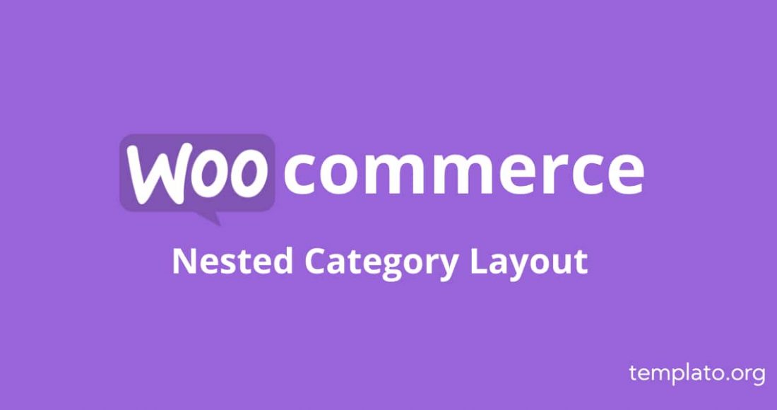 Nested Category Layout for Woocommerce
