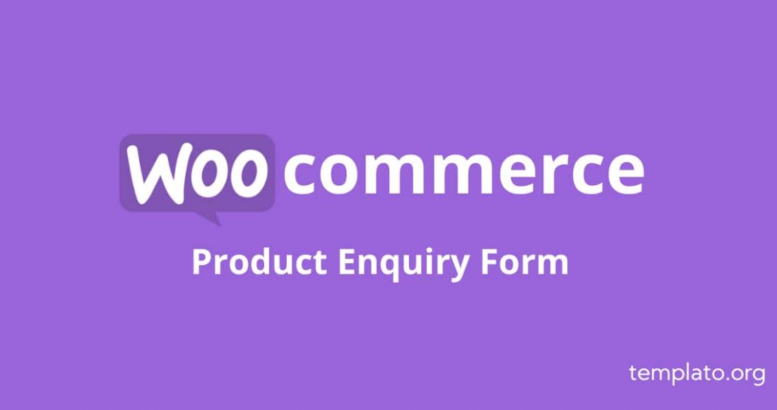 Product Enquiry Form for Woocommerce