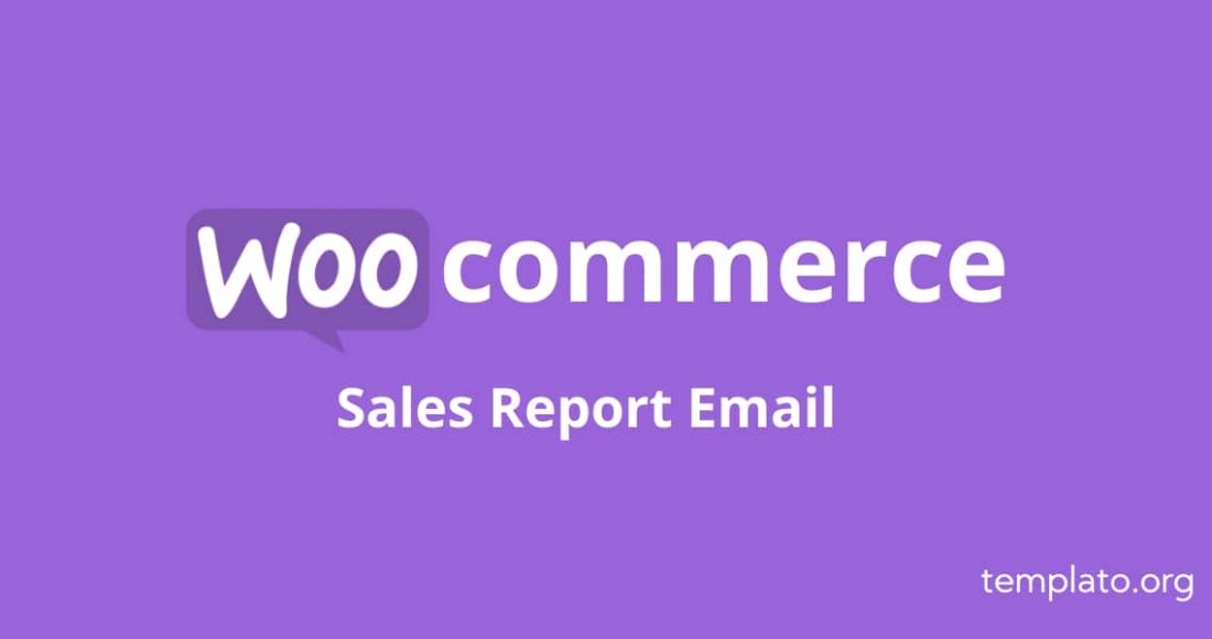 Sales Report Email for Woocommerce
