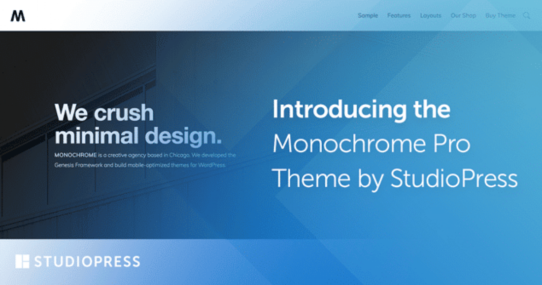 StudioPress Monochrome-theme