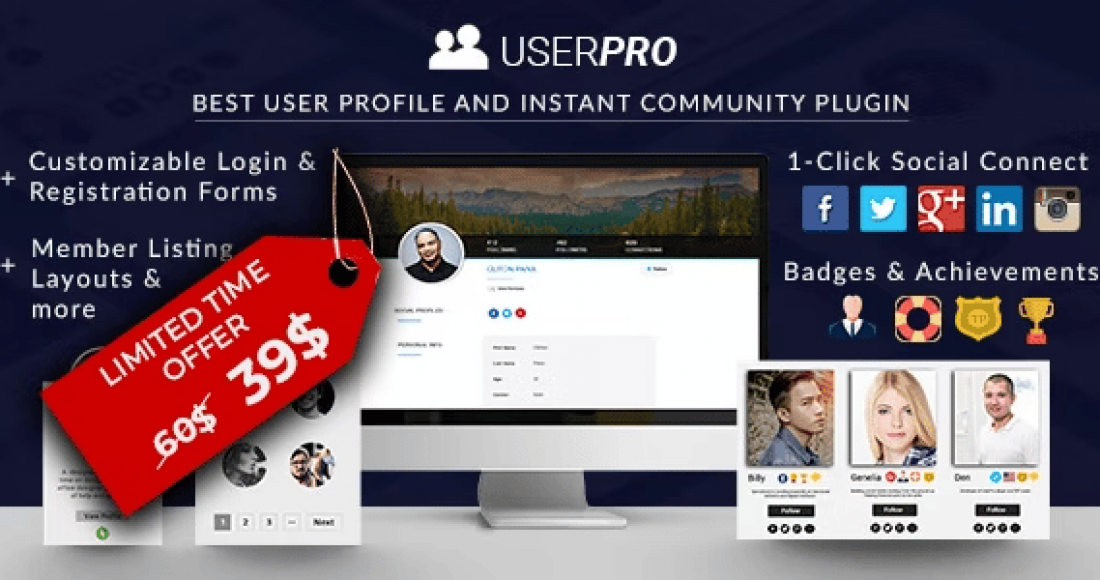 UserPro – Community and User Profile